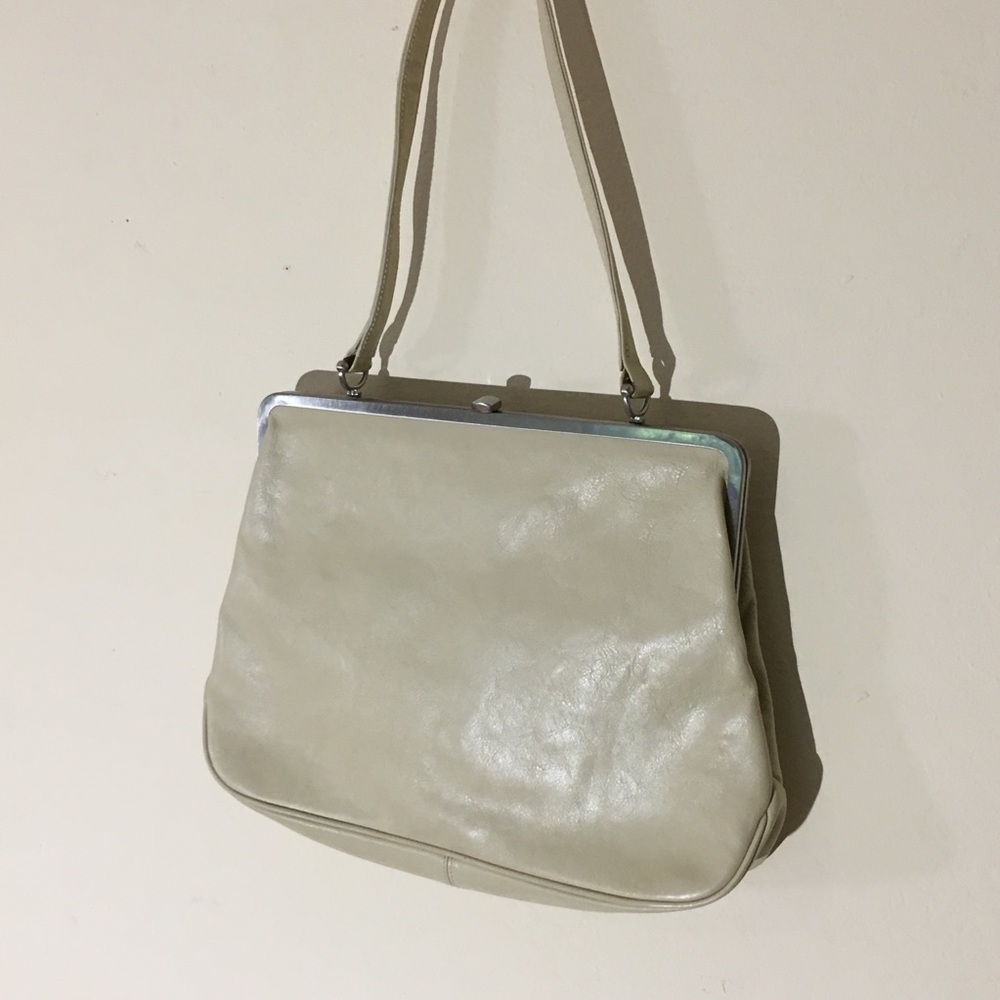 HOBO cream retro classic Shoulder Bag